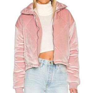 More to Come (Revolve) // Isidore Quilted Jacket // Pink // S